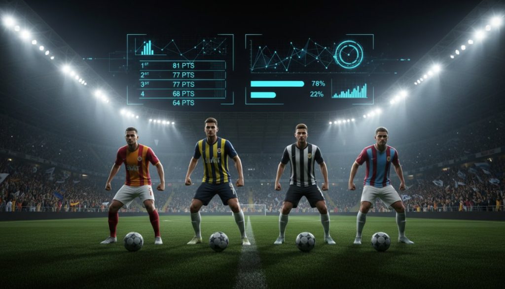 Süper Lig’deki Şampiyonluk Yarışında Galatasaray’ın Üstünlüğü