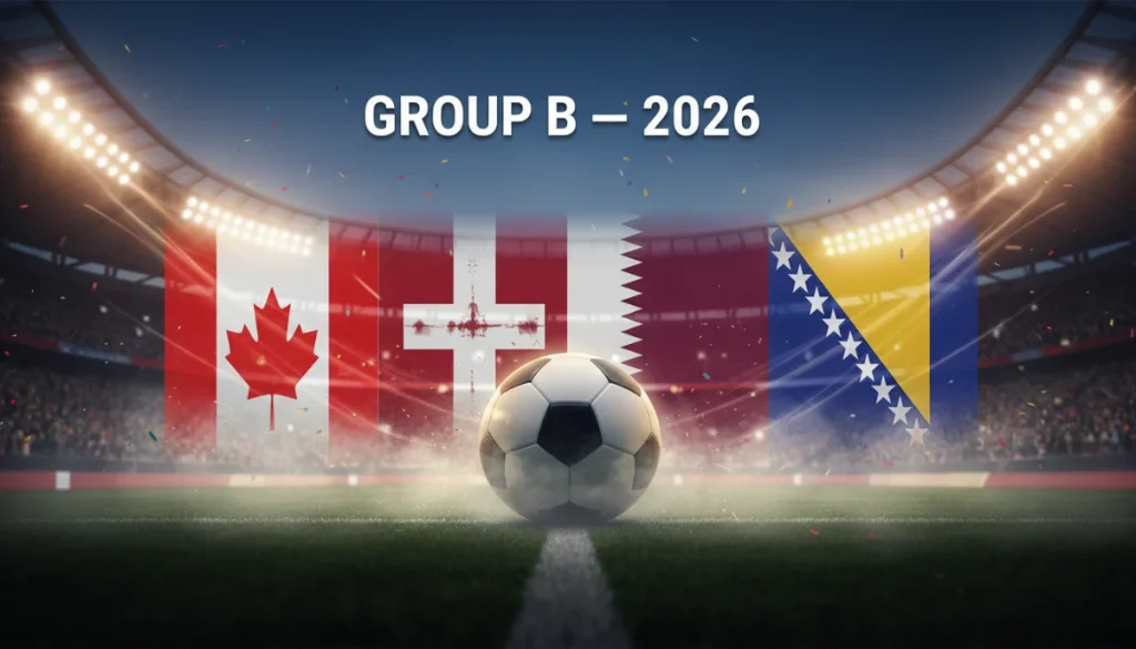 2026 Dünya Kupası B Grubu: Heyecan Dolu Mücadeleler