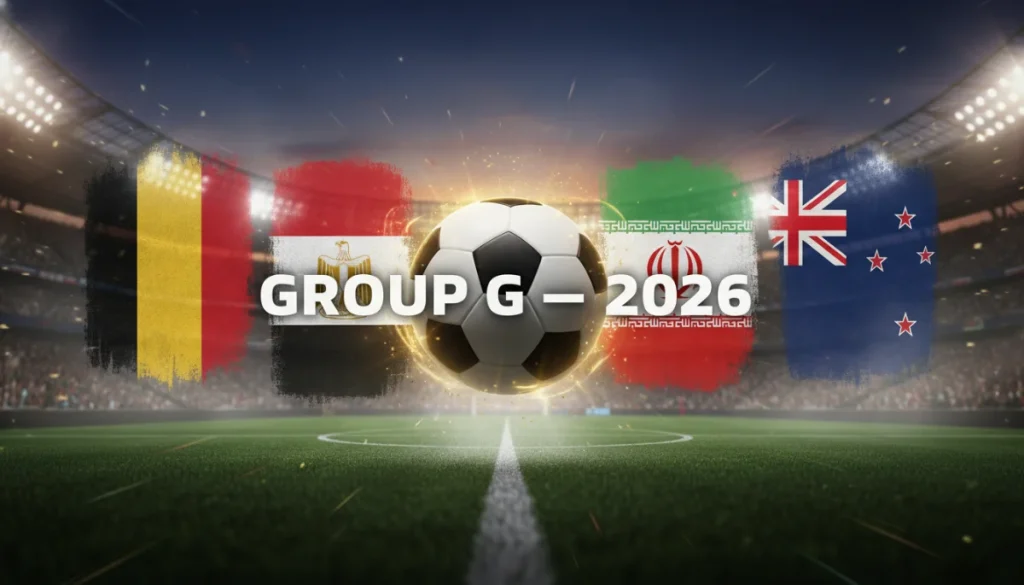 2026 Dünya Kupası G Grubu Analizi: Belçika, Mısır, İran ve Yeni Zelanda’nın Mücadelesi 2026: Analiz