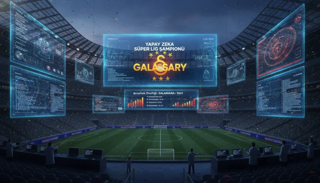 Yapay Zekâ Süper Lig Kapanışında Galatasaray’ı Zirveye Yazdı